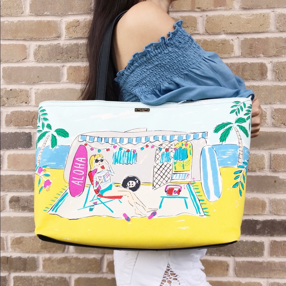 Kate Spade Hawaii exclusive Francis Large Tote - Picture 2 of 7